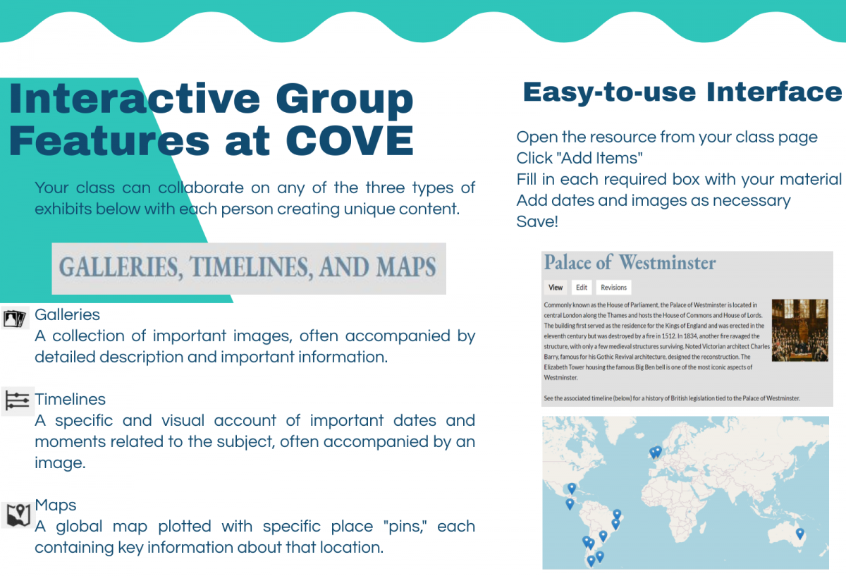 Creating Galleries Timelines and Maps