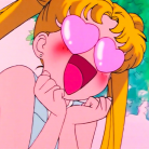 Usagi Heart Eyes