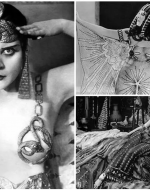 Photographs of Theda Bara in Bikinis.