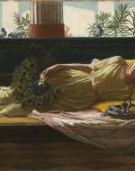 Waterhouse, John William. Dolce Far Niente. 1880.