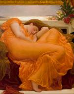 Leighton, Frederic. Flaming June. 1895.