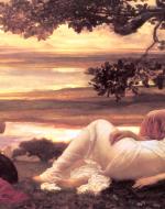 Leighton, Frederic. Idyll. 1880.