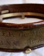 Collar belonging to Peter the Wild Boy