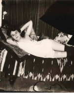 Bellocq, E. J. Storyville Photo, Reclining woman. 1912. 