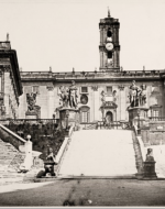 Campidoglio from the Piazza Aracoeli, Rome