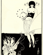 Beardsley, Aubrey. The Stomach Dance. 1893.