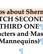 Videos about Sherman: https://www.moma.org/artists/5392#media. Accessed 6 Mar. 2023 	WATCH SECOND & THIRD ONE (Characters and Masks & Mannequins)