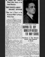 This 1914 newspaper article from the Harrisburg Telegraph details how accepting locals were of the immigrants that migrated into their community. The title of the article is, Immigrant Children in Harrisburg Brighter and Better Than Native-Born.