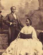 Sarah Forbes Bonetta and her husband Captain James Pinson Labulo Davies