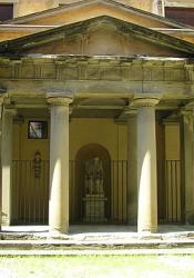 Cloister of Bones, a temple and graveyard built on hospital grounds