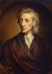 A portrait of John Locke by Godfrey Kneller in 1697