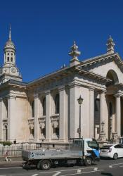 White, Ethan Doyle. A view of Saint Alfege's Chruch in Greenwich from the southeast. 14 June 2021. 