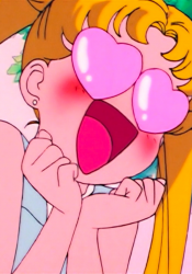 Usagi Heart Eyes