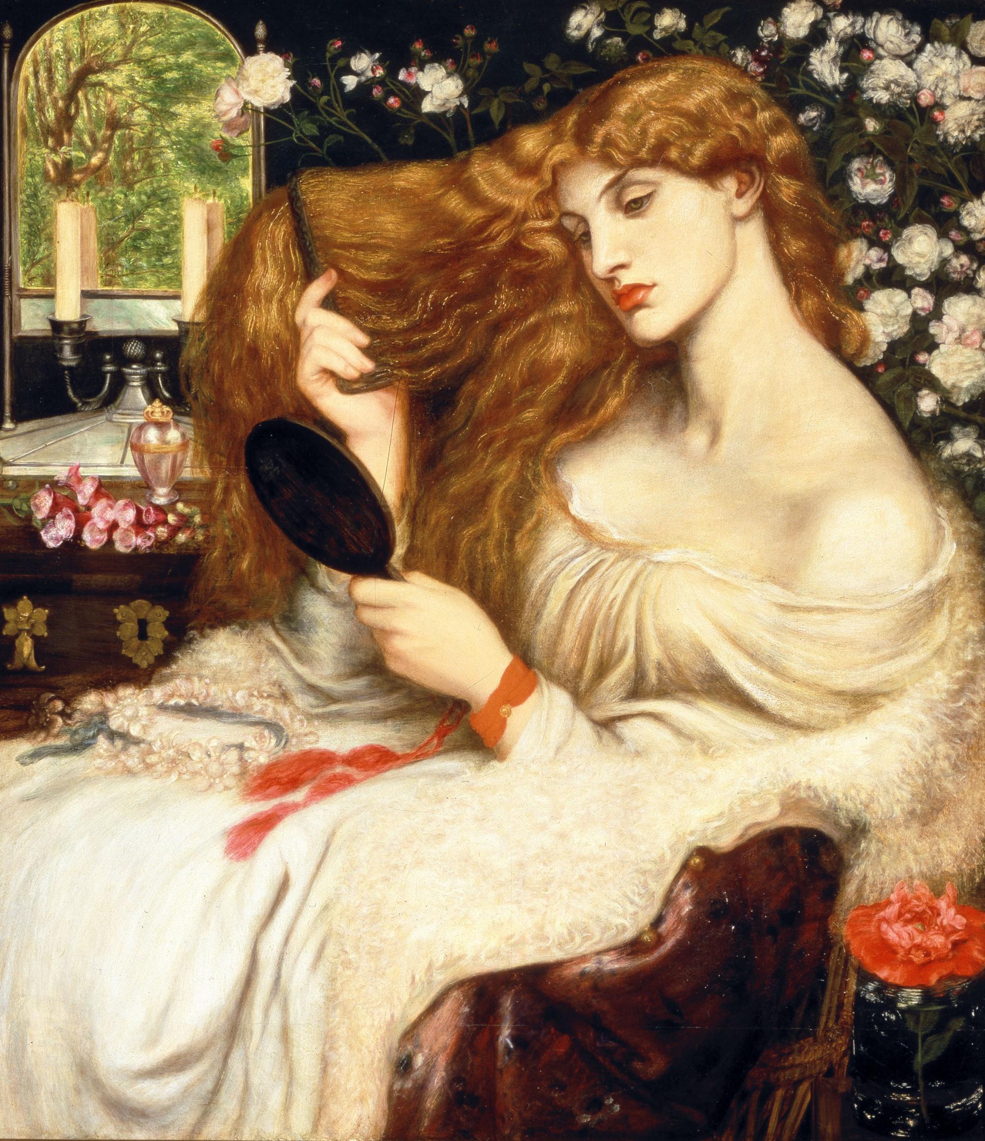 Rossetti, Lady Lilith painting