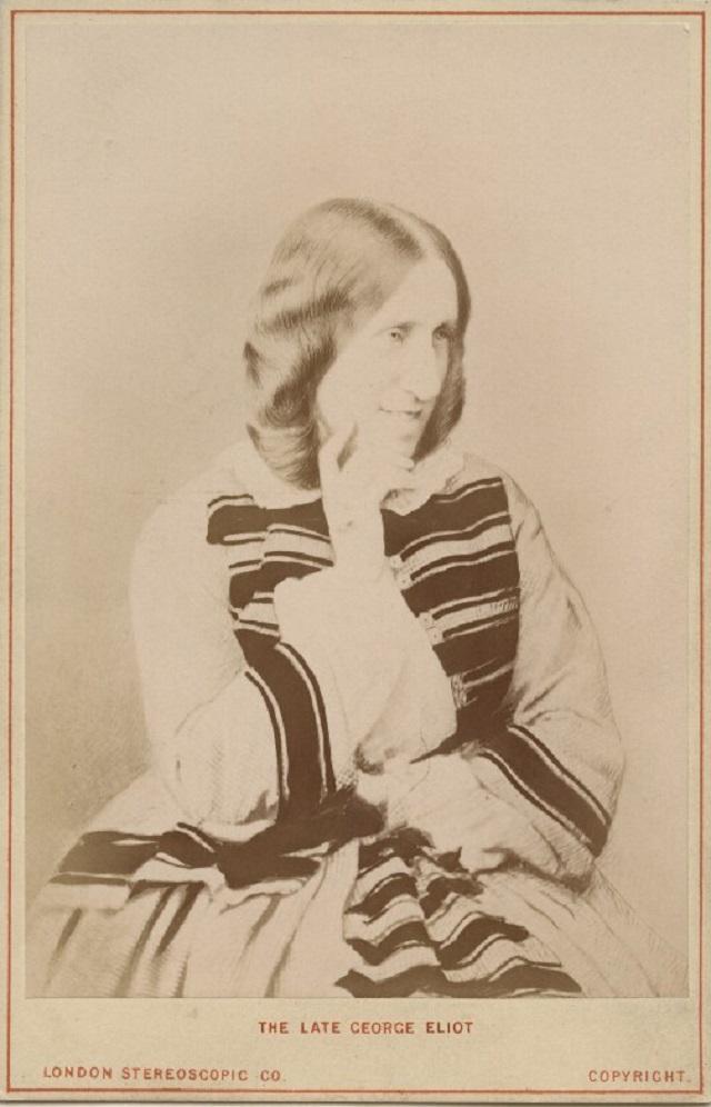 George Eliot, Albumen Print (1881)