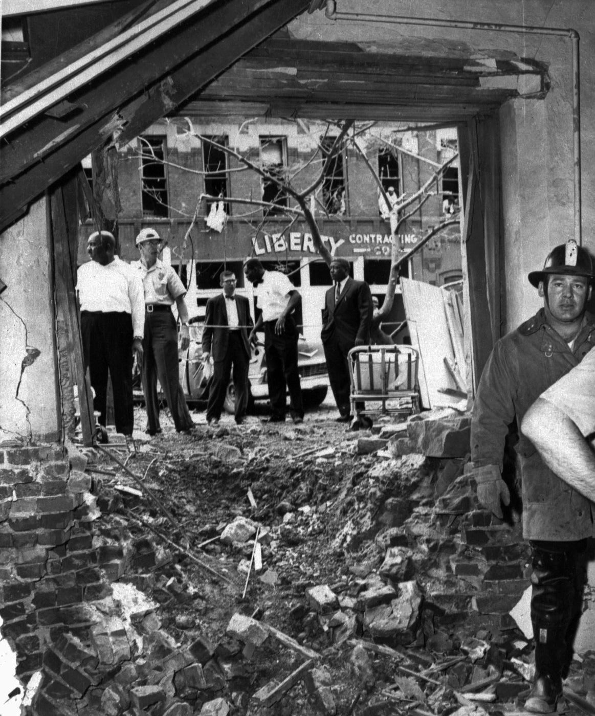 An Image of the Birmingham Church Bombing