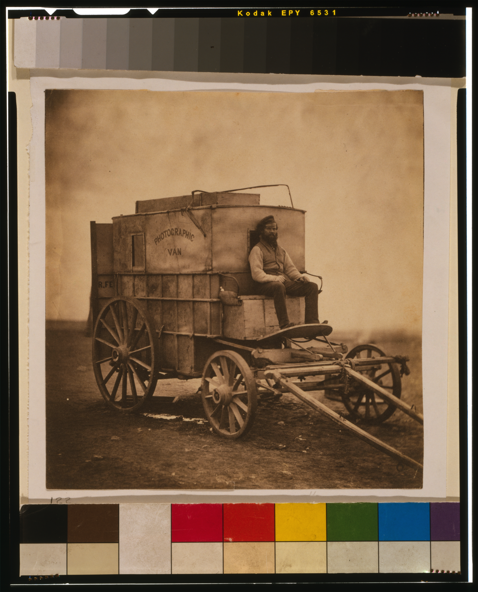 "The Artist's Van," by Roger Fenton (c. 1855)